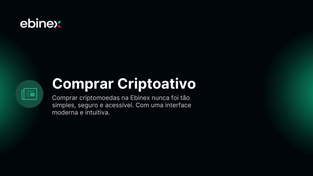 Comprar criptomoedas na Ebinex nunca foi tão simples, seguro e acessível. Com uma interface moderna e intuitiva