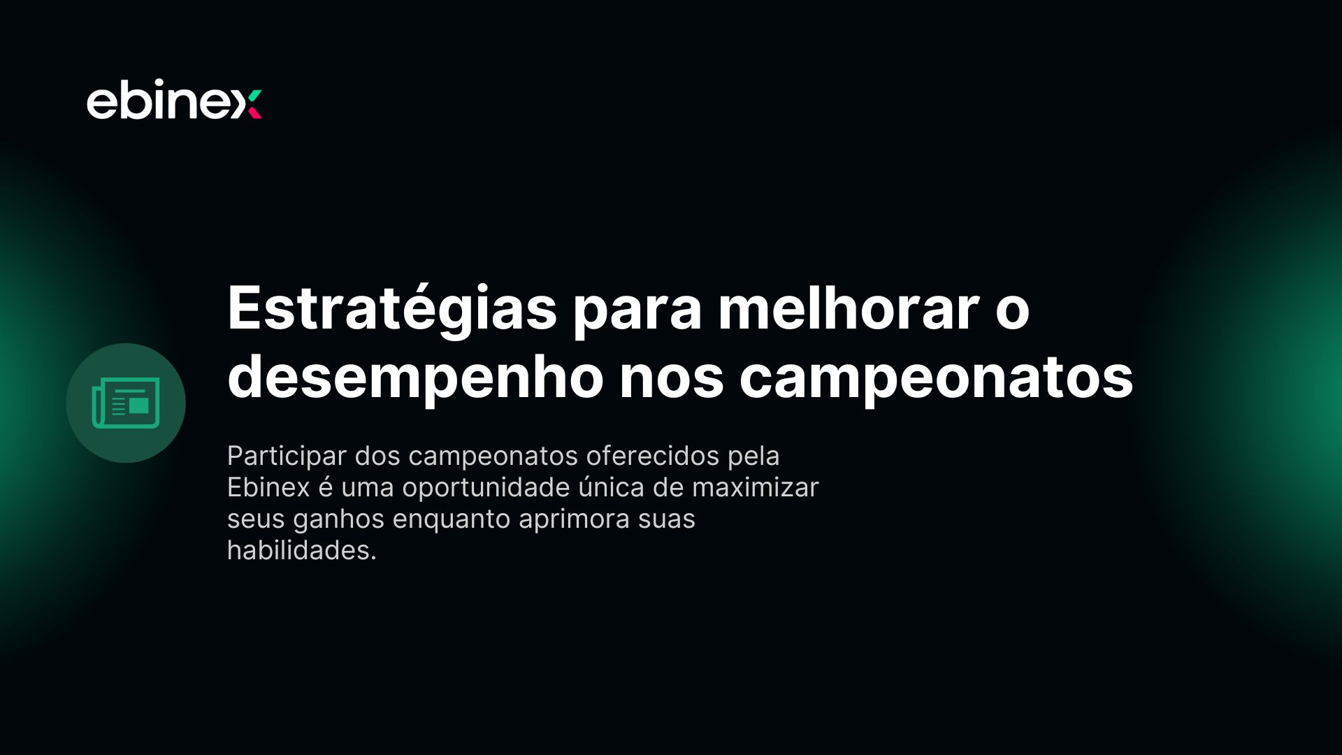 Estratégias para melhorar o desempenho nos campeonatos